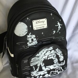 Loungefly Black and White Disney Backpack